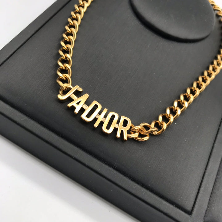 DR Vintage Brass Necklace