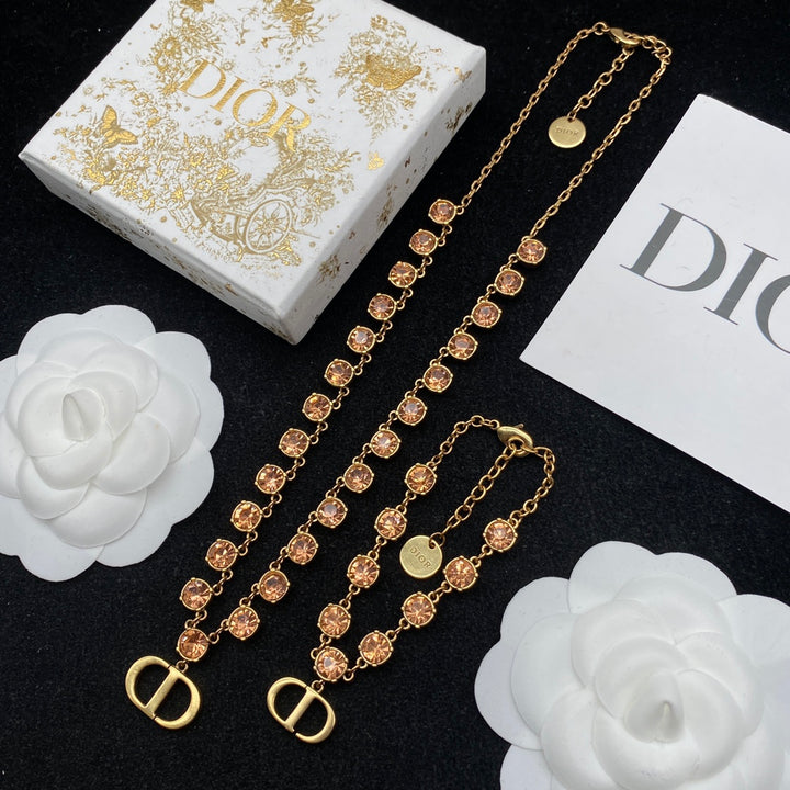 DR Golden Radiance Charms Chain
