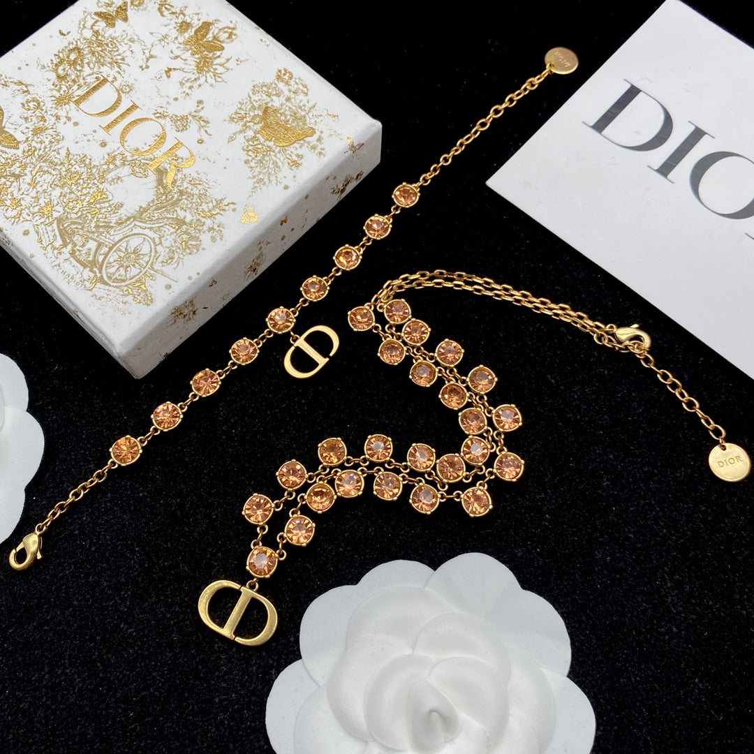 DR Golden Radiance Charms Chain