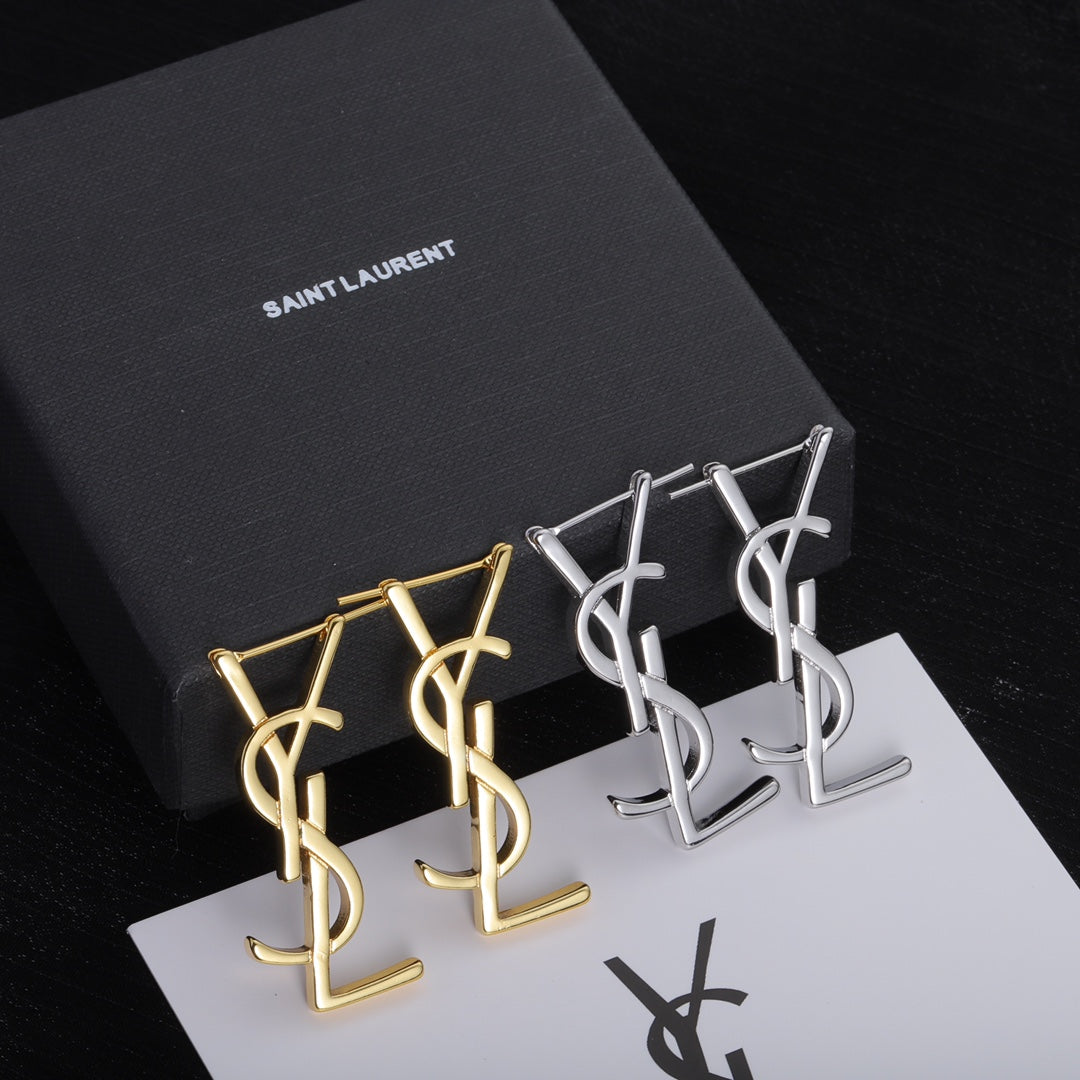 YS Alphabet Earrings