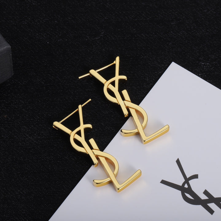 YS Alphabet Earrings
