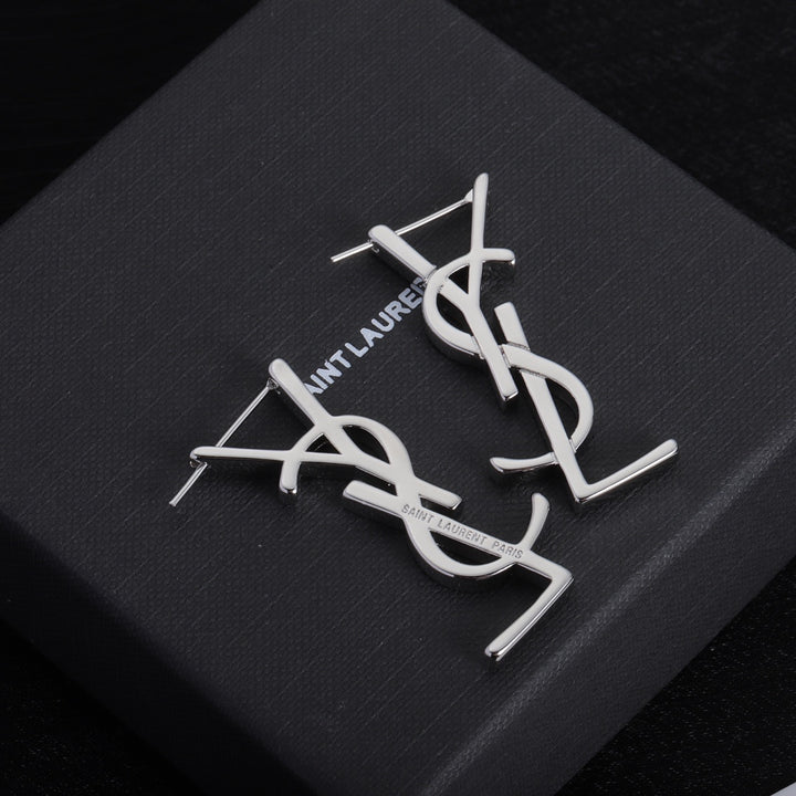 YS Alphabet Earrings