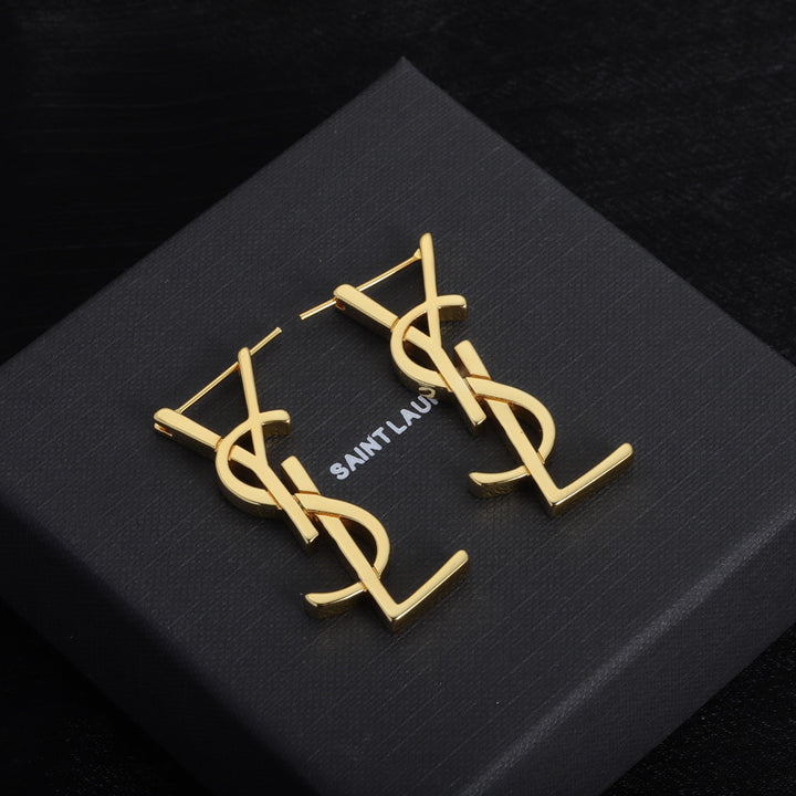 YS Alphabet Earrings