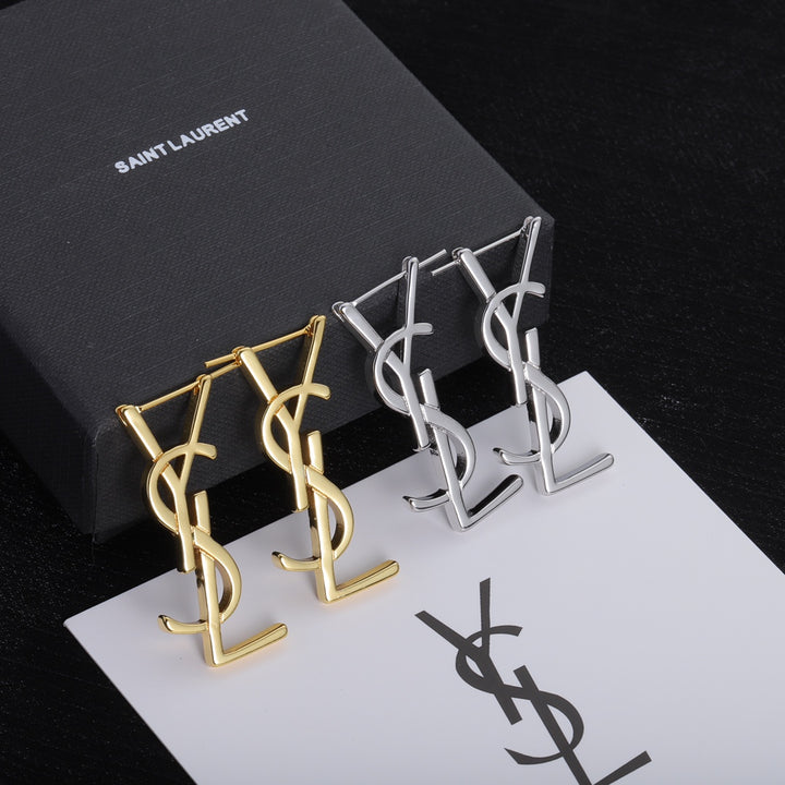 YS Alphabet Earrings