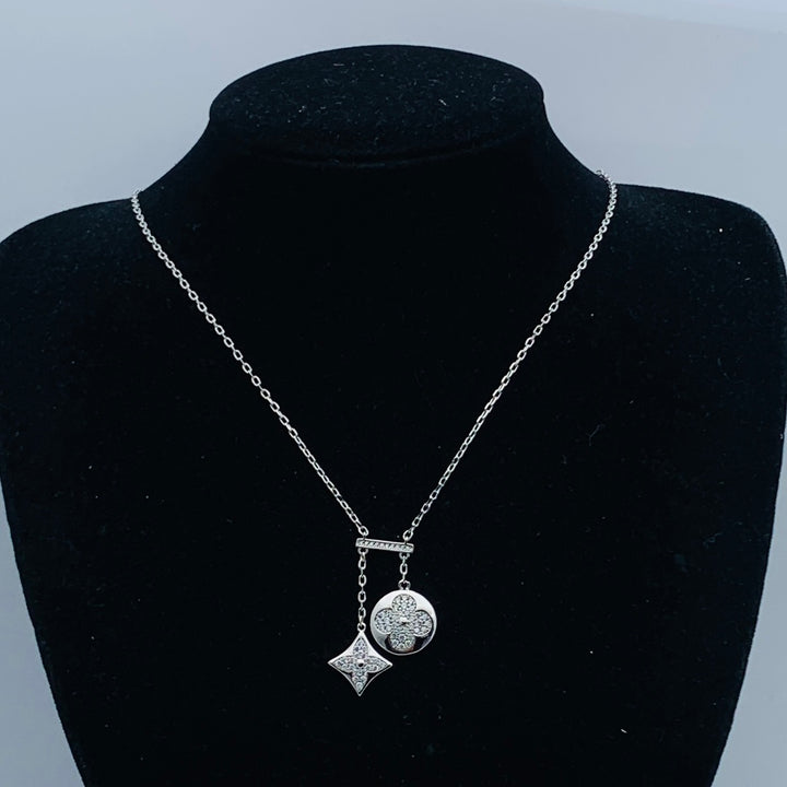Diamond Embellished Elegant Necklace