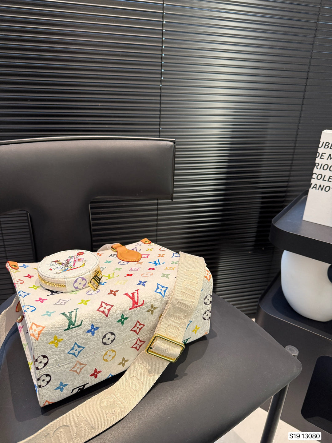 Colorful Old Flower Handbag