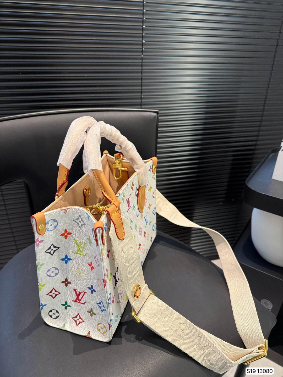 Colorful Old Flower Handbag