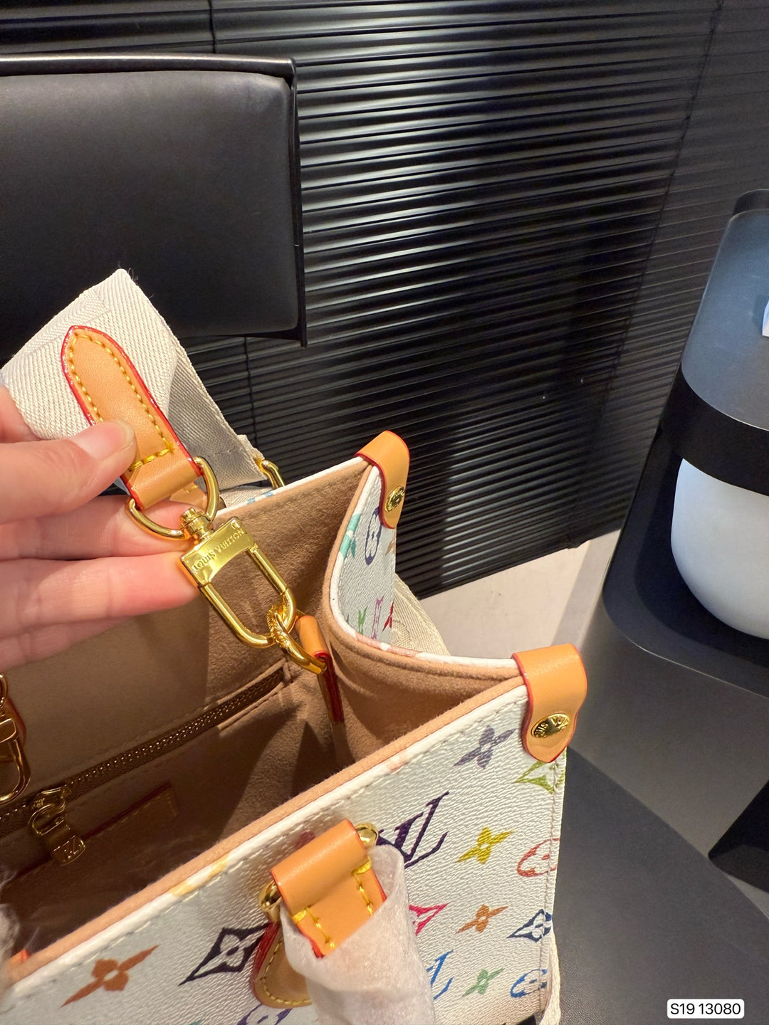 Colorful Old Flower Handbag