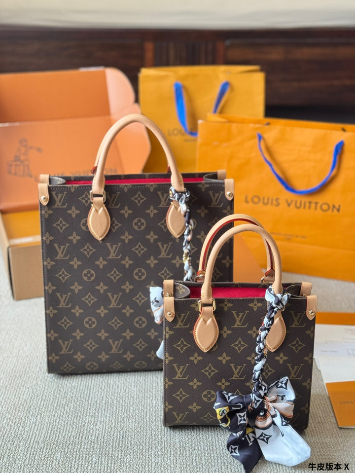 Classic handbag with chic scarf