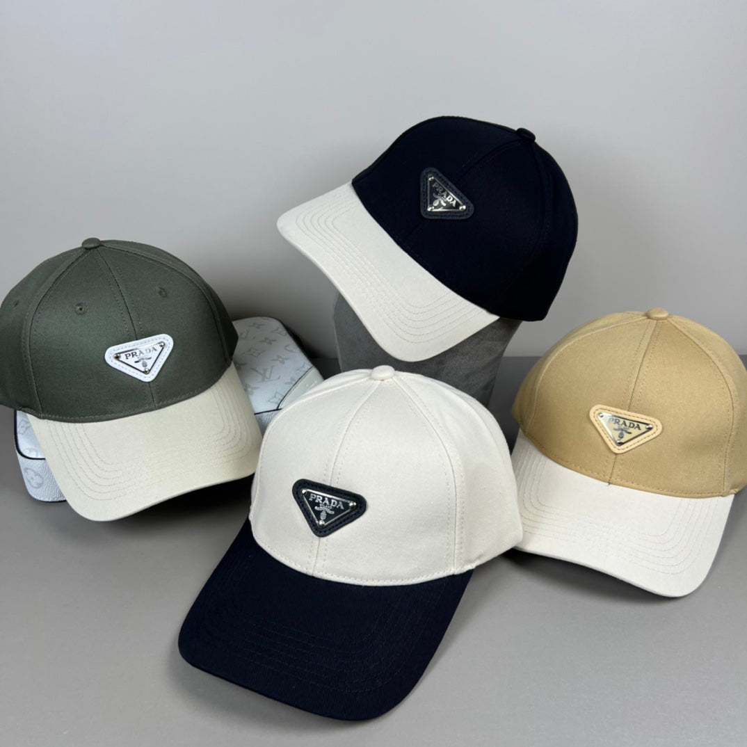 Triangle Label Baseball Cap