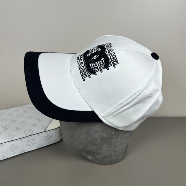 two-color matching simple baseball cap