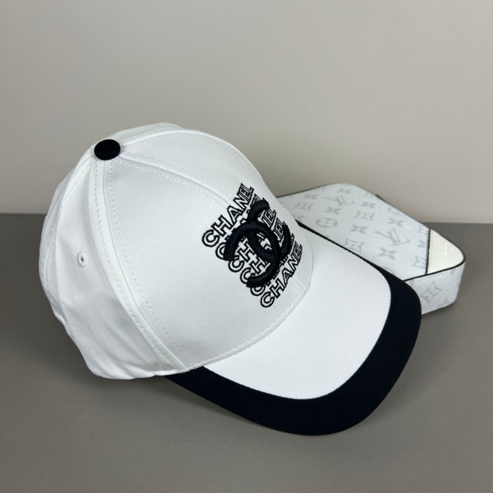 two-color matching simple baseball cap