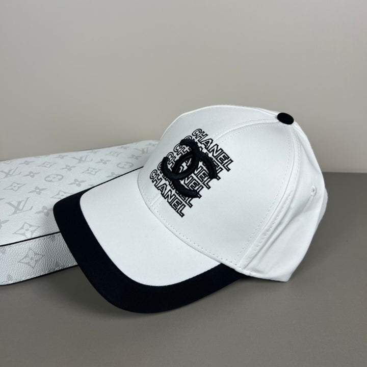two-color matching simple baseball cap