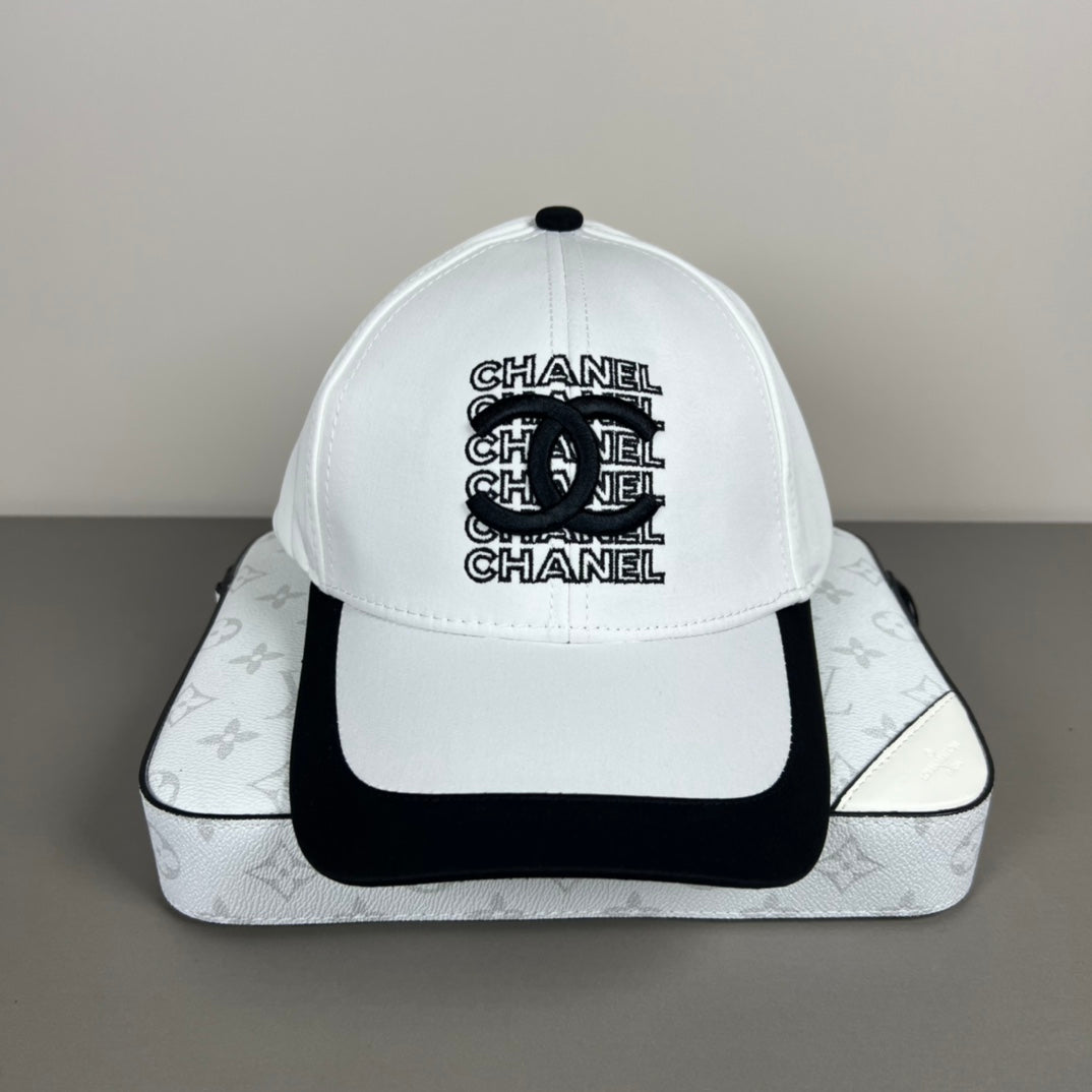 two-color matching simple baseball cap