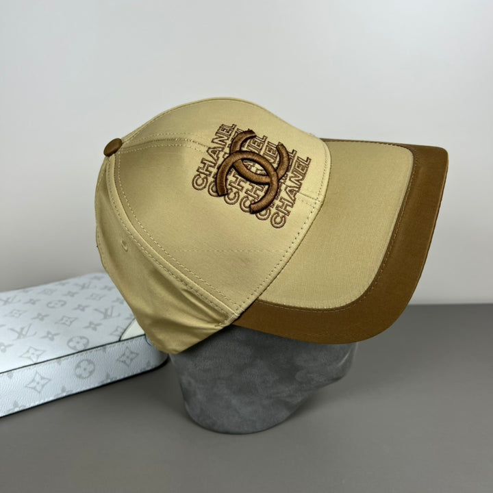 two-color matching simple baseball cap