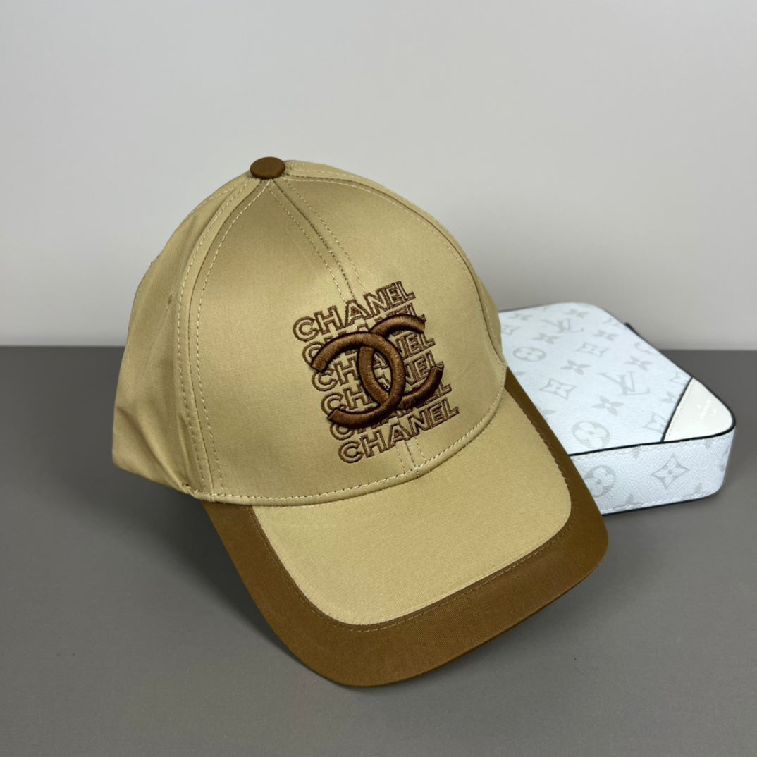 two-color matching simple baseball cap