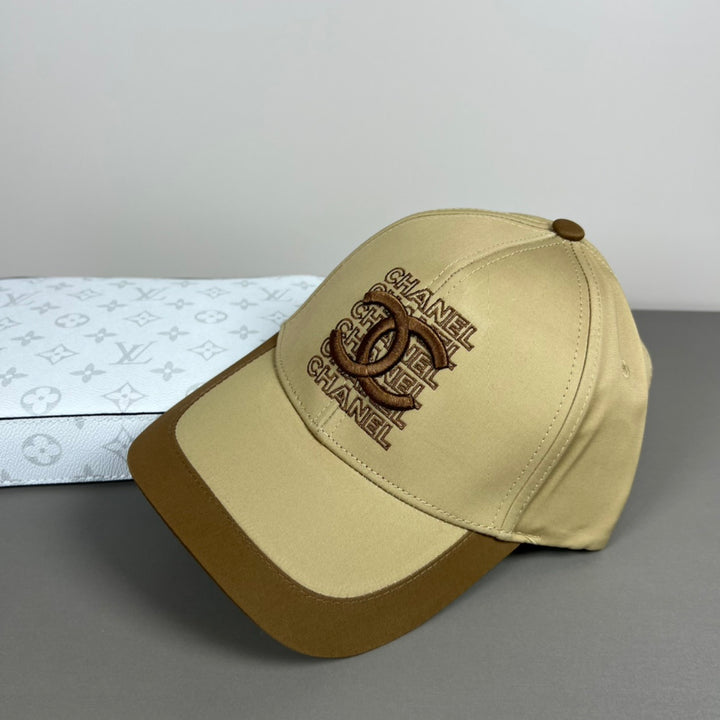 two-color matching simple baseball cap