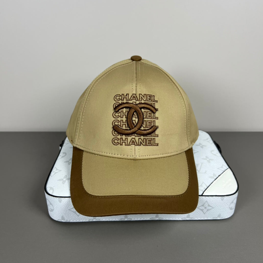 two-color matching simple baseball cap