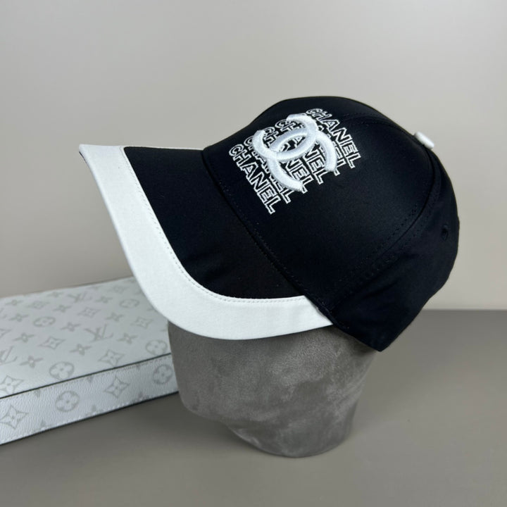 two-color matching simple baseball cap
