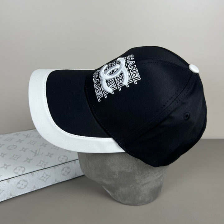 two-color matching simple baseball cap