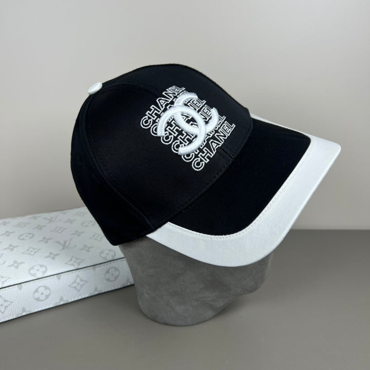 two-color matching simple baseball cap