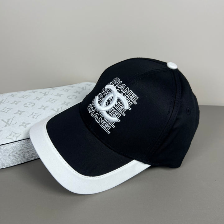 two-color matching simple baseball cap