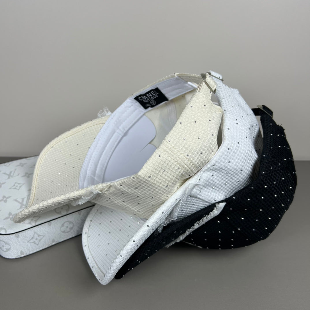 elegant lace trimmed hat