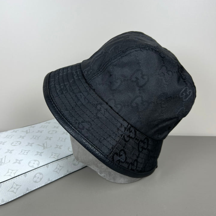 Two-tone GG printed fisherman's hat