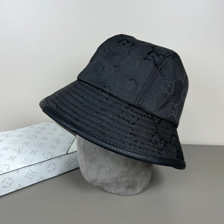 Two-tone GG printed fisherman's hat