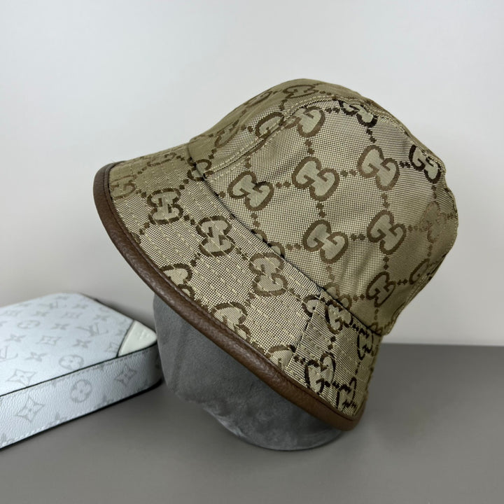 Two-tone GG printed fisherman's hat