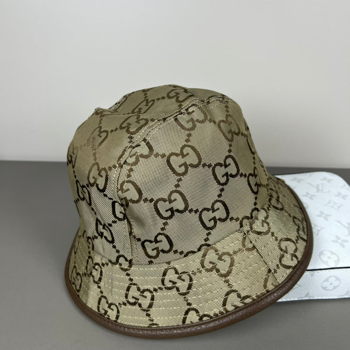 Two-tone GG printed fisherman's hat