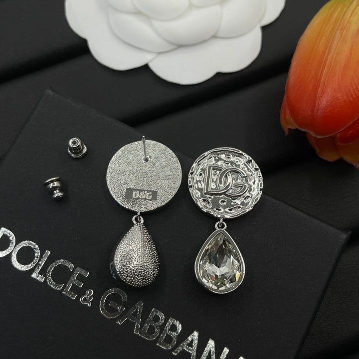 crystal pendant earrings