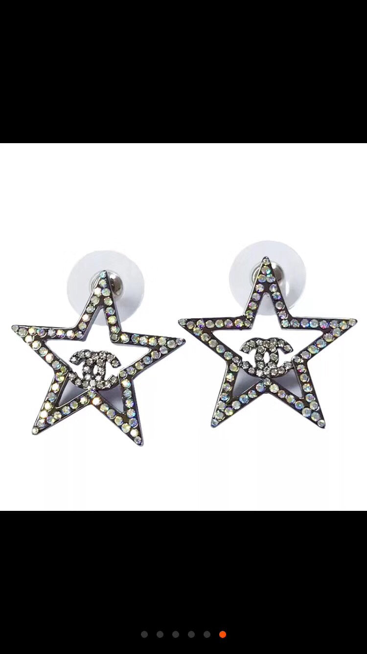 Colorful Star Earrings