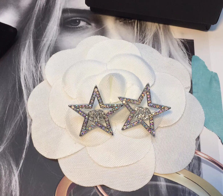 Colorful Star Earrings