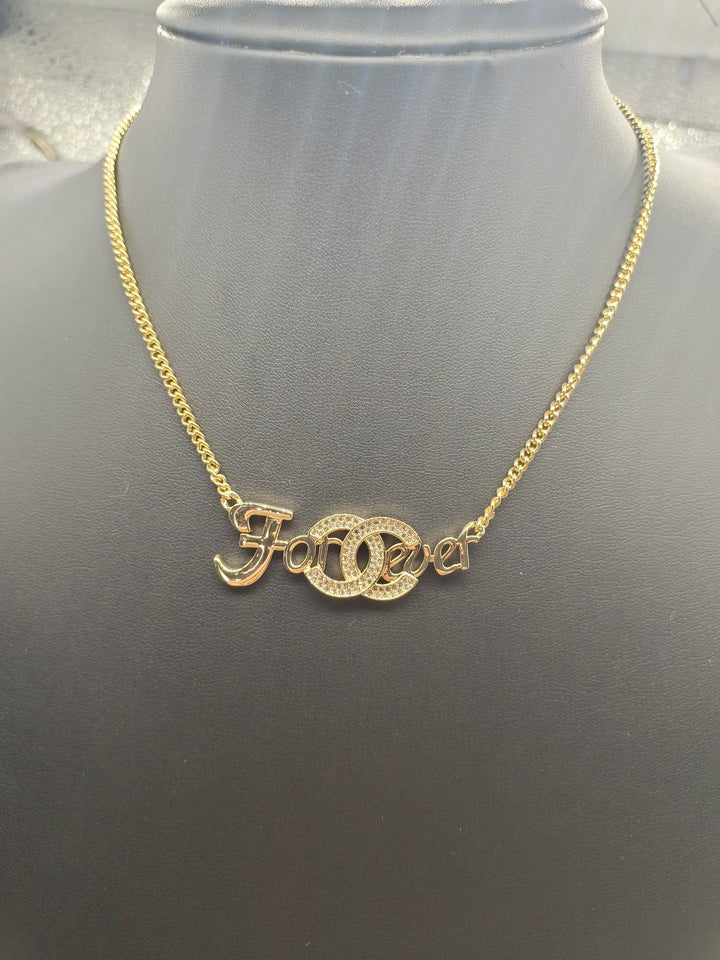 Eternal Symbol Sparkling Necklace