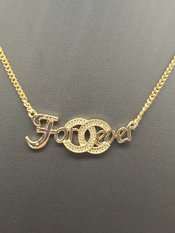 Eternal Symbol Sparkling Necklace