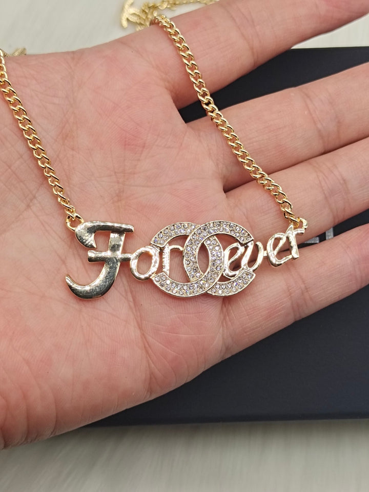 Eternal Symbol Sparkling Necklace