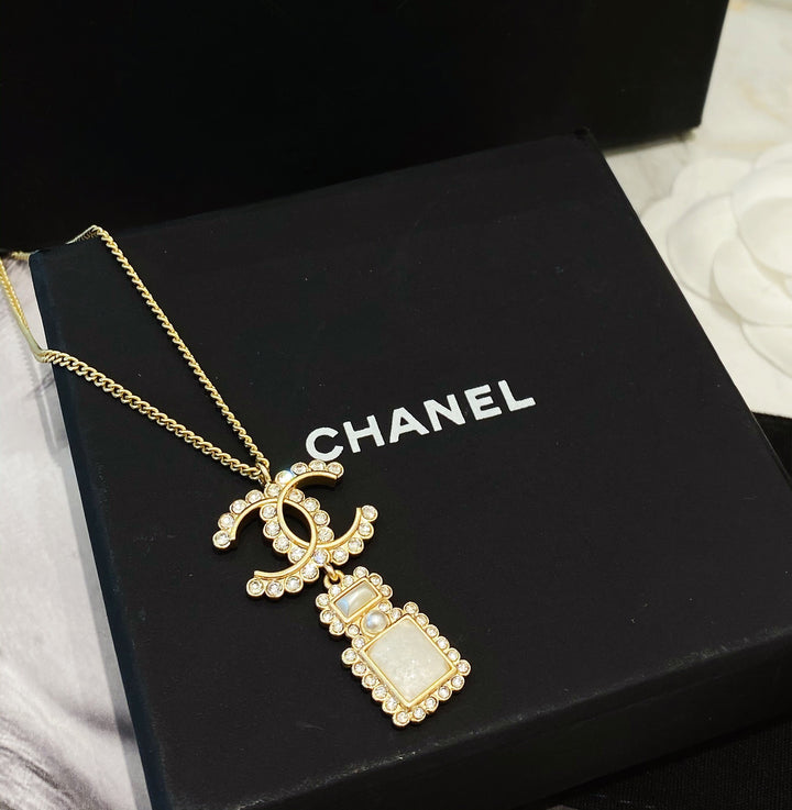 New Perfume Bottle Pendant Necklace