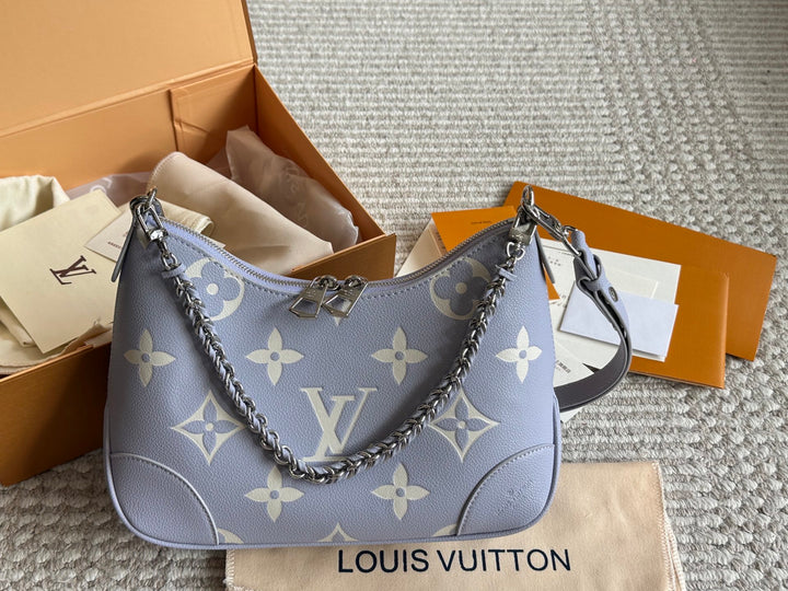 Pink Chain Croissant Bag