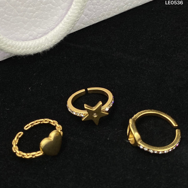 3 Elements Combination Ring