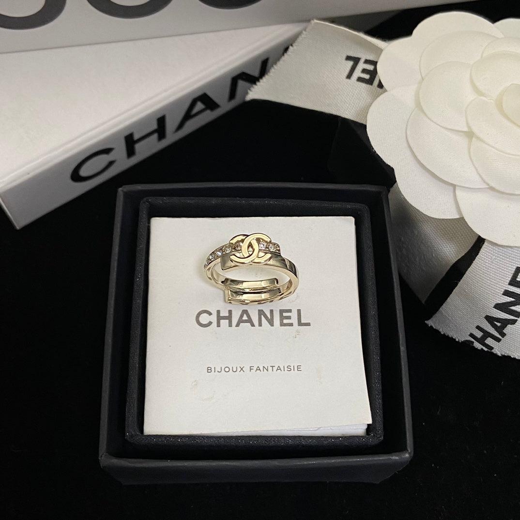 Pink Gradient Peach Heart Ring