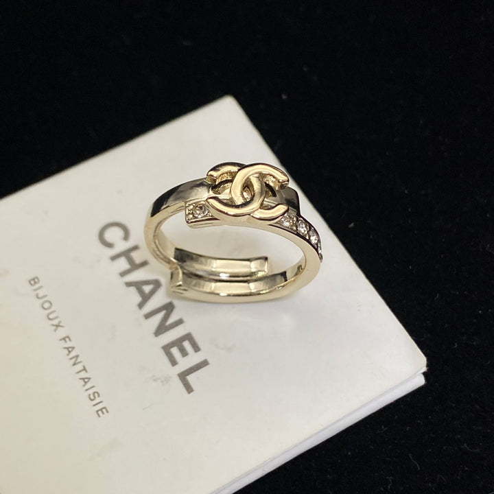 Pink Gradient Peach Heart Ring