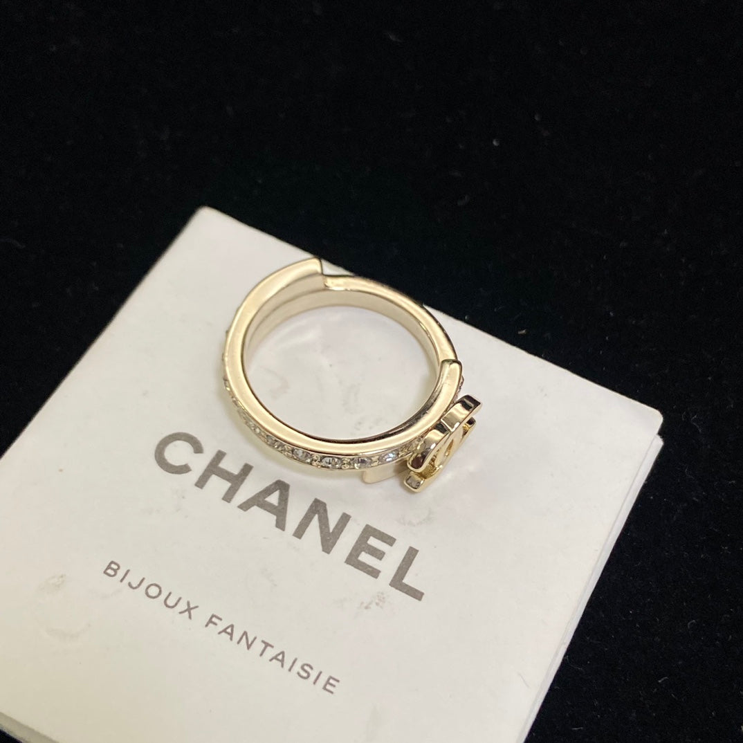 Pink Gradient Peach Heart Ring