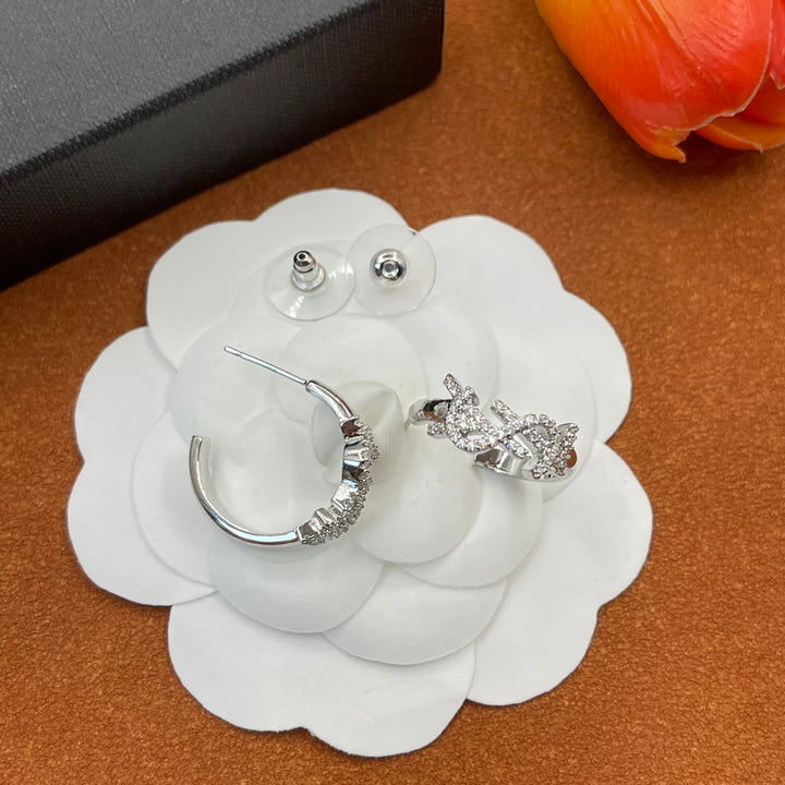 YS full diamond earrings