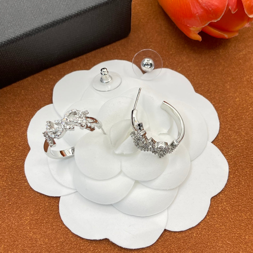 YS full diamond earrings