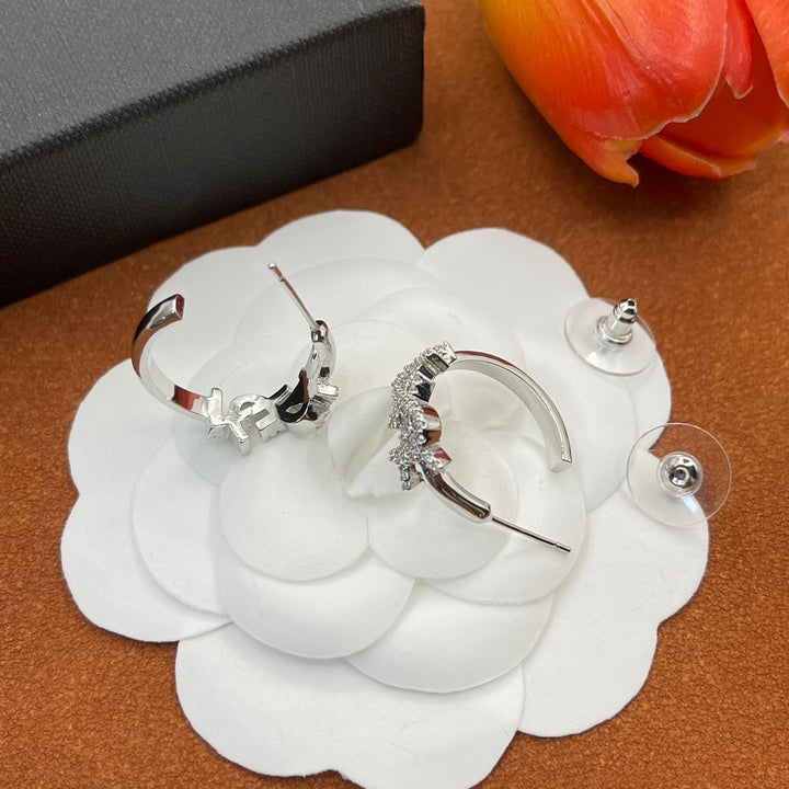 YS full diamond earrings