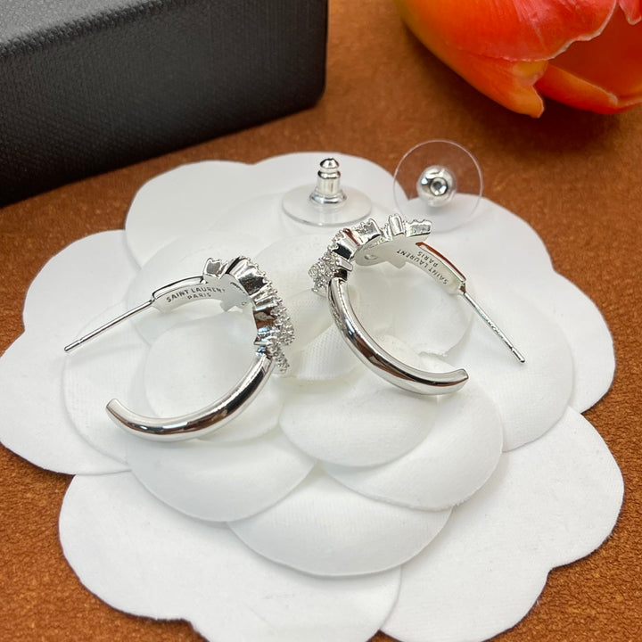 YS full diamond earrings