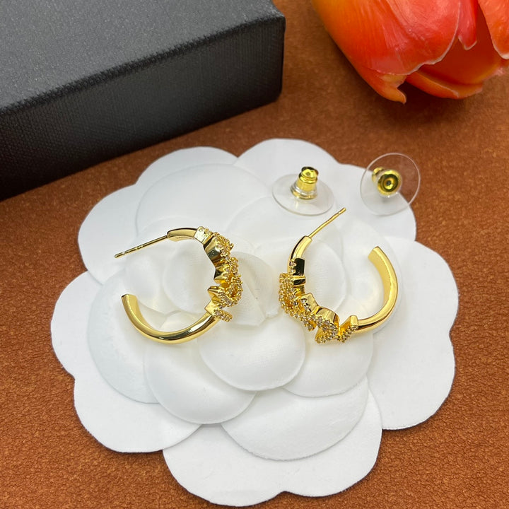 YS full diamond earrings