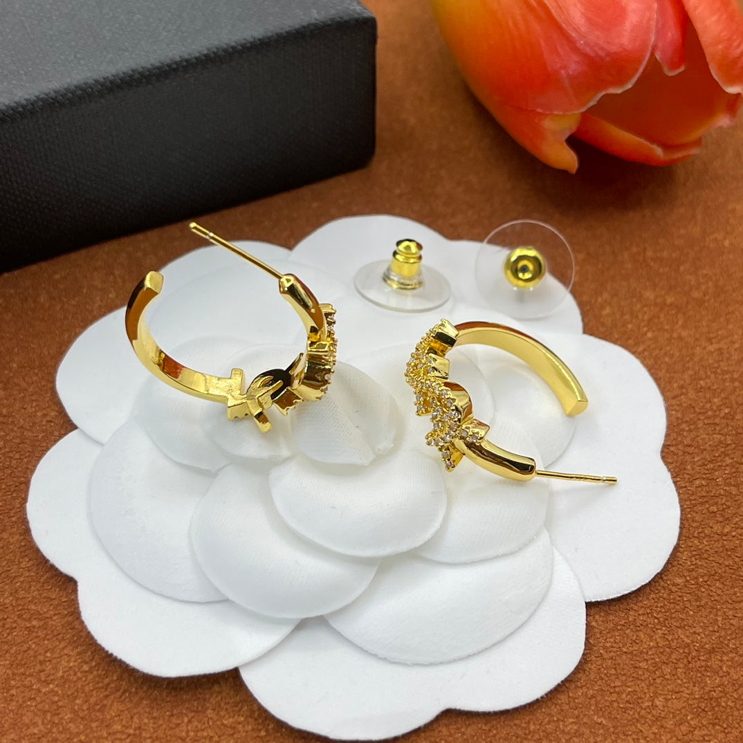 YS full diamond earrings