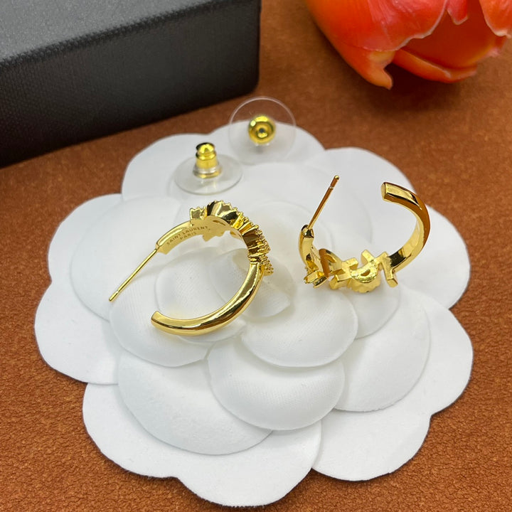 YS full diamond earrings